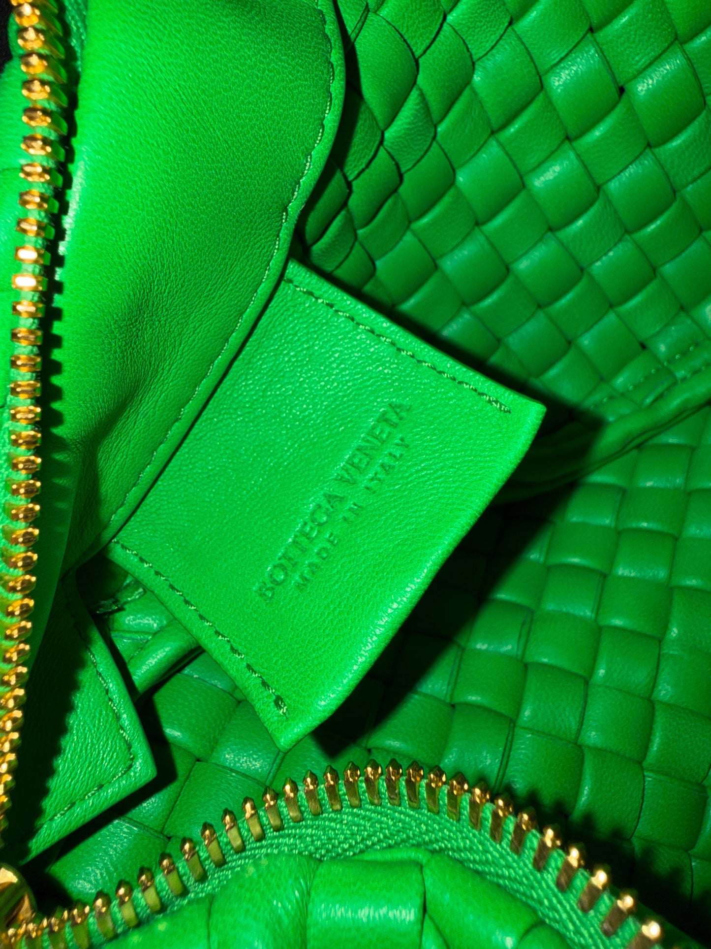 BORSA JODIE PADDED VERDE BOTTEGA VENETA