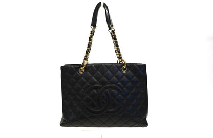 CHANEL TOTE NERA CATENA ORO