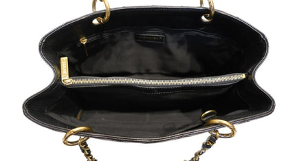CHANEL TOTE NERA CATENA ORO
