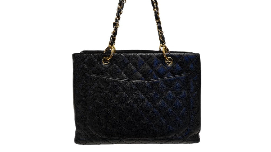CHANEL TOTE NERA CATENA ORO