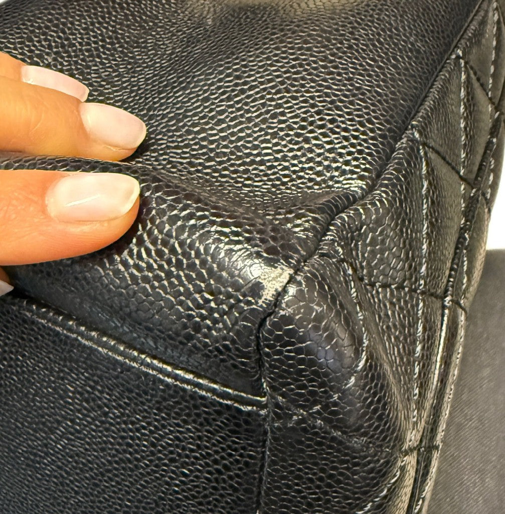 CHANEL TOTE NERA CATENA ORO