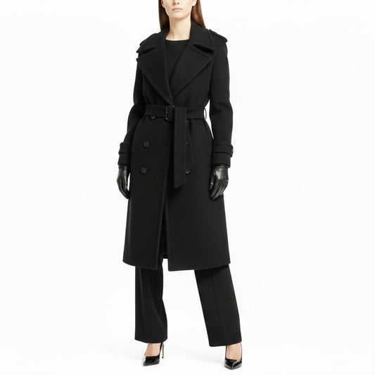 CAPPOTTO NERO SAINT LAURENT