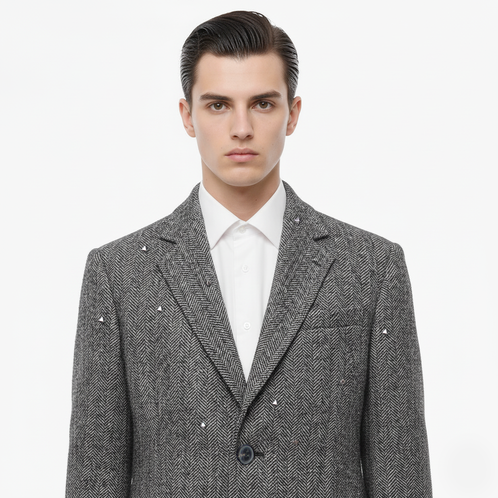 Cappotto spinato Valentino