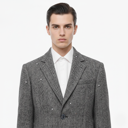 Cappotto spinato Valentino