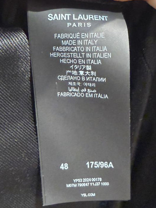 CAPPOTTO NERO SAINT LAURENT