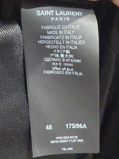 CAPPOTTO NERO SAINT LAURENT