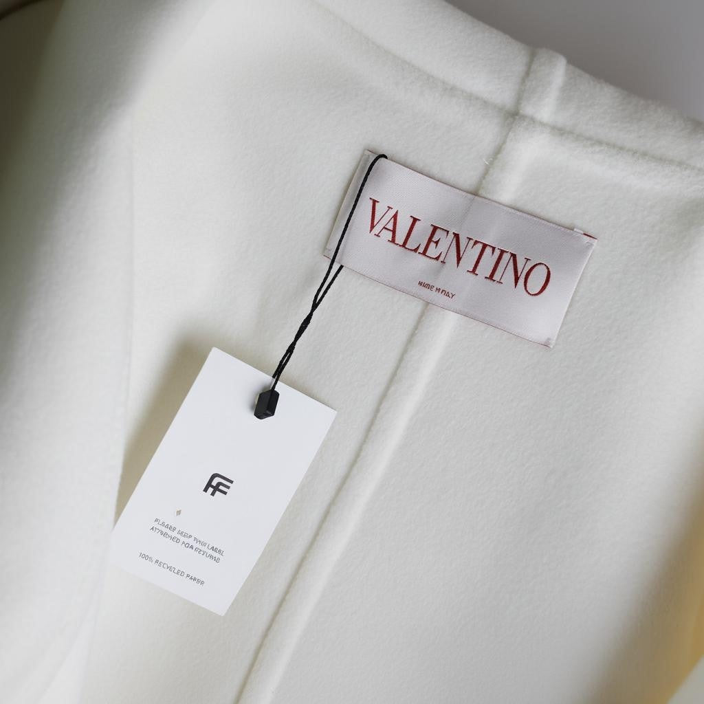 CAPPOTTO CORTO PANNA VALENTINO