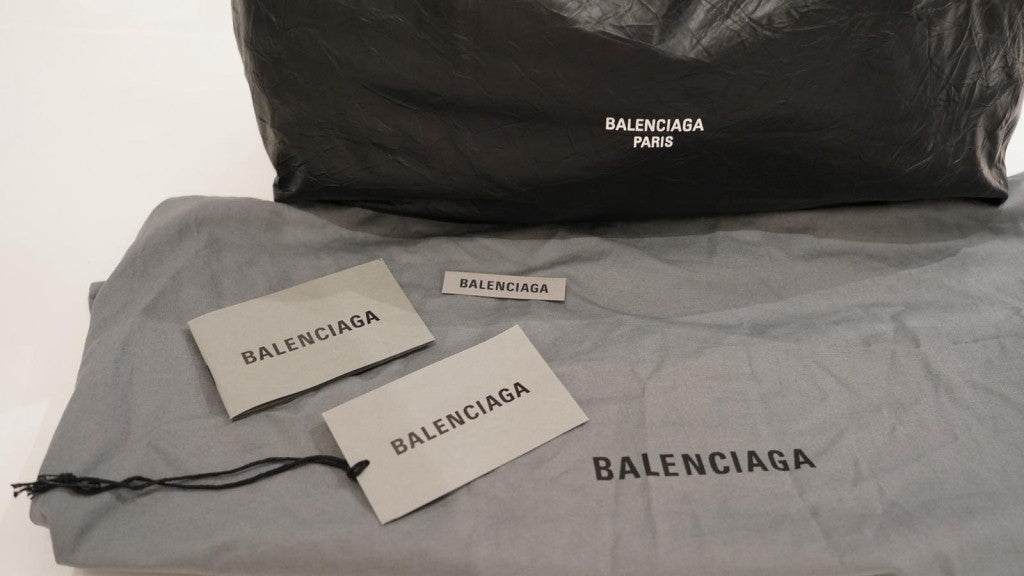 BORSA TOTE MEDIA CRUSH BALENCIAGA