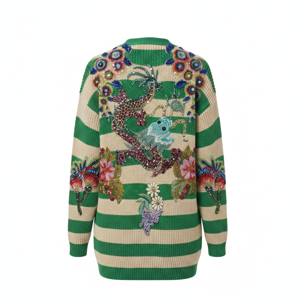 CARDIGAN DECORATO GUCCI