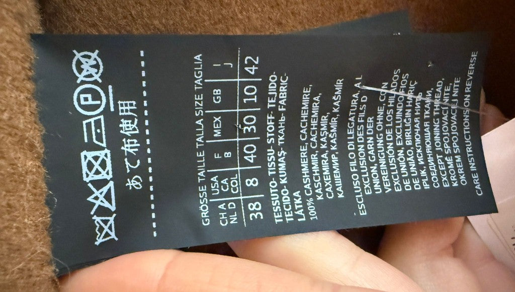 CAPPOTTO CIOCCOLATO MAX MARA