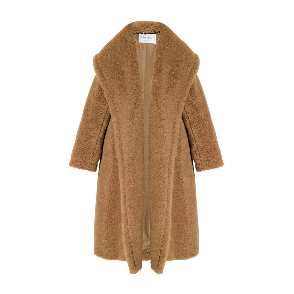 TEDDY CAMMELLO MAX MARA CON CAPPUCCIO