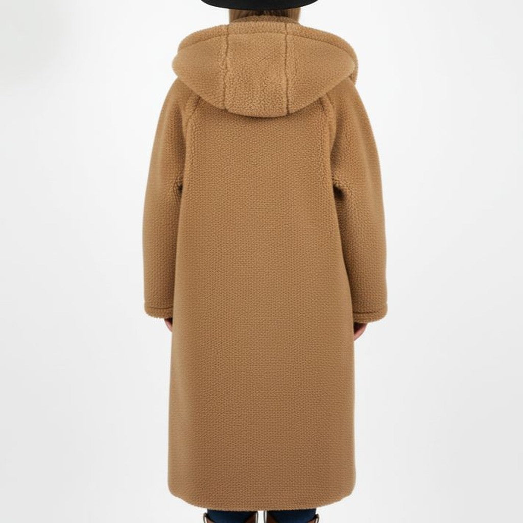 TEDDY CAMMELLO MAX MARA CON CAPPUCCIO