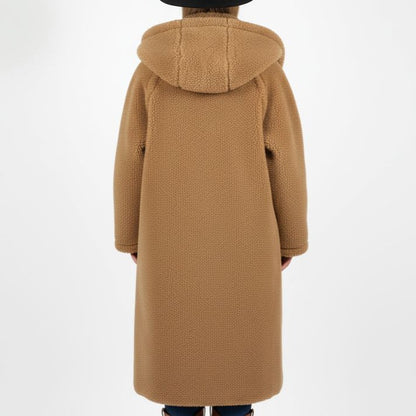 TEDDY CAMMELLO MAX MARA CON CAPPUCCIO