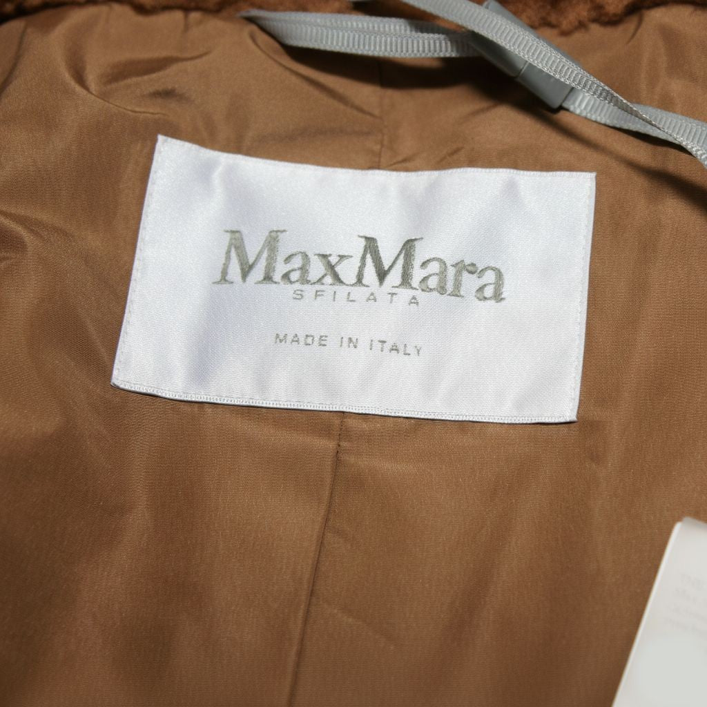 TEDDY CAMMELLO MAX MARA CON CAPPUCCIO