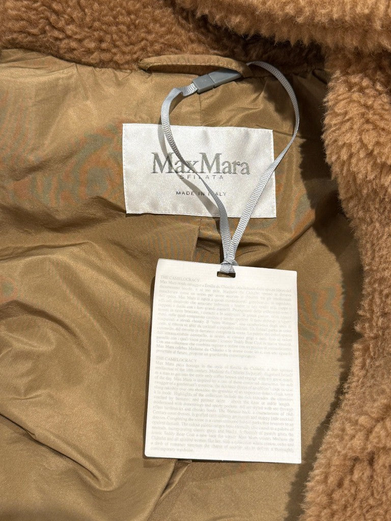 TEDDY CAMMELLO MAX MARA CON CAPPUCCIO