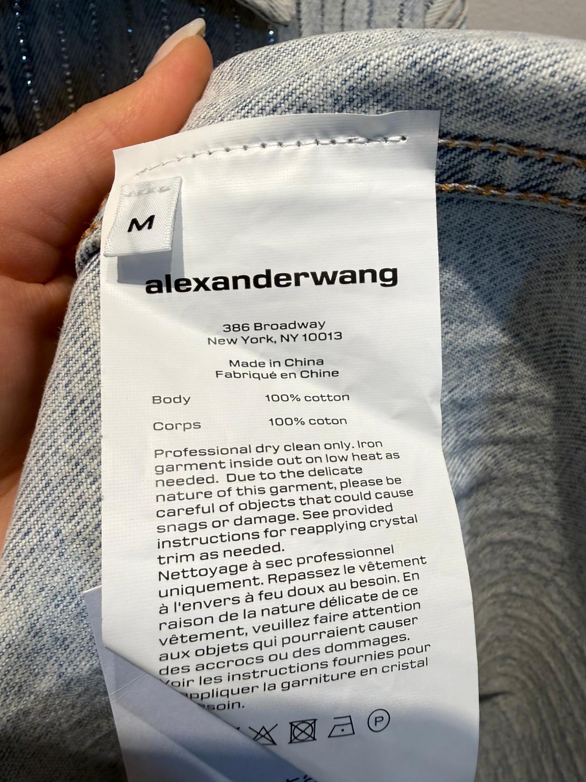 GIACCA JEANS ALEXANDER WANG