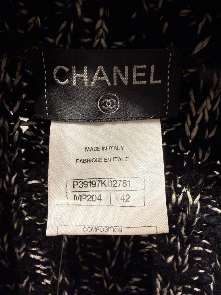 Cappotto in maglia Chanel