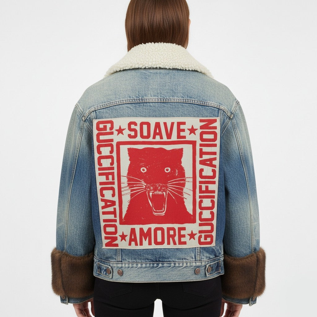 Giacca di Jeans Gucci