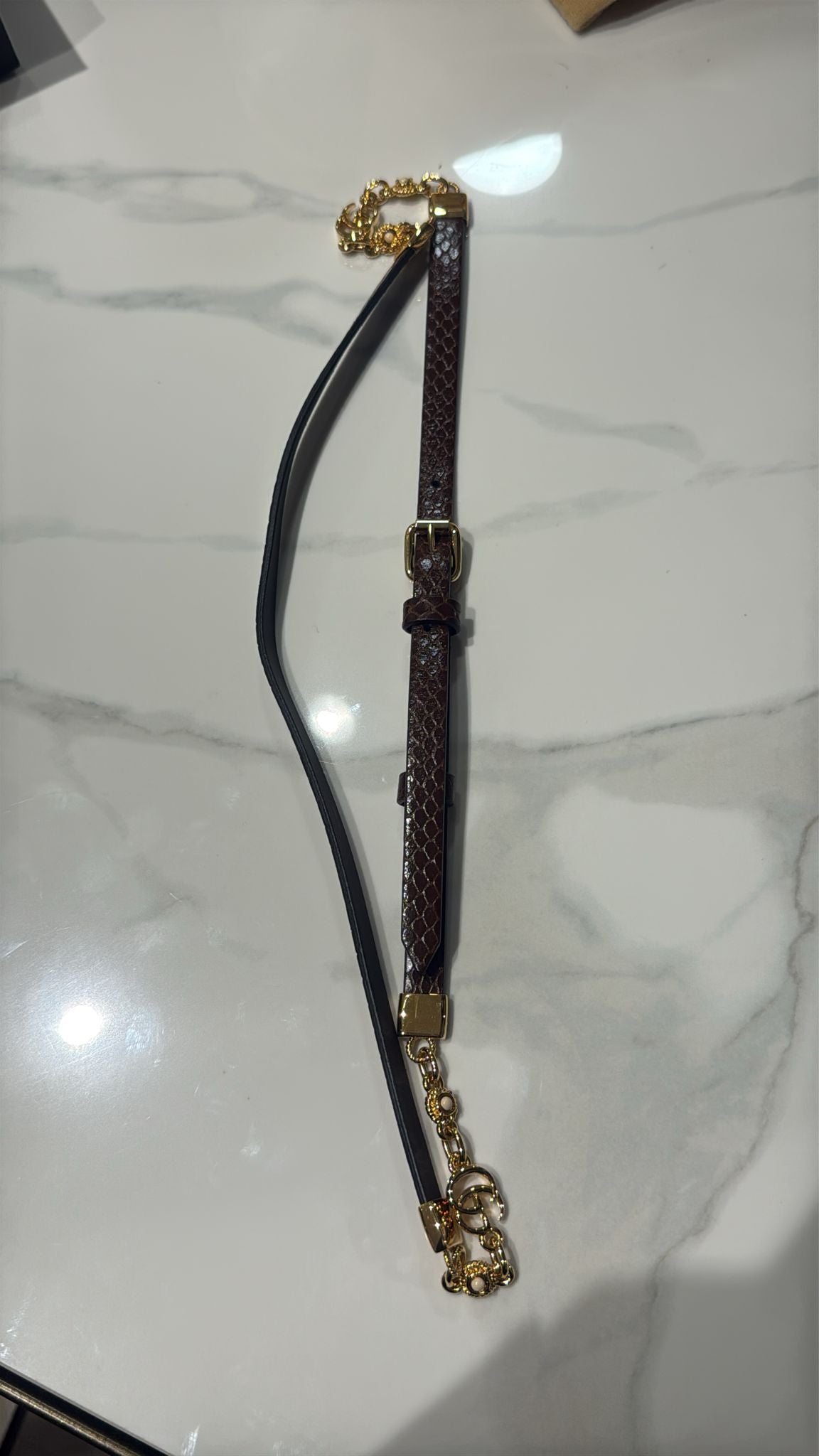 CARDIGAN AVORIO con CINTURA GUCCI