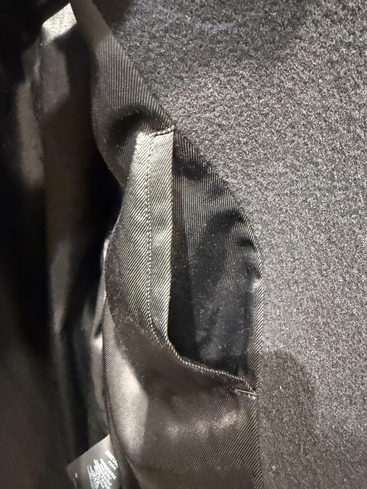 CAPPOTTO NERO SAINT LAURENT