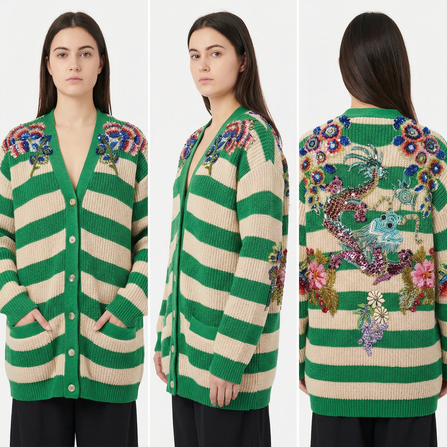 CARDIGAN DECORATO GUCCI