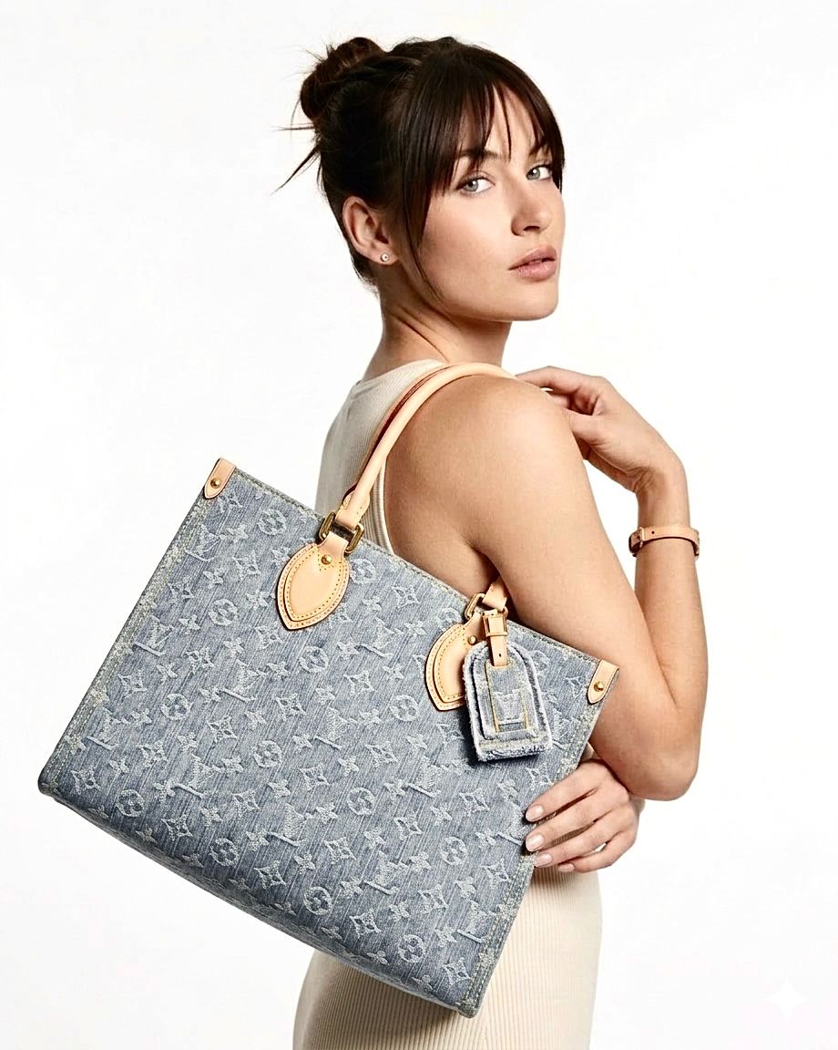 ONTheGo MM DENIM LOUIS VUITTON