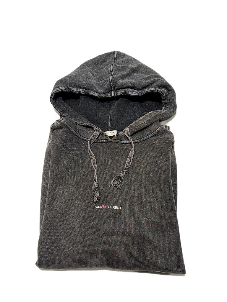 FELPA GRIGIA MELANGE SAINT LAURENT