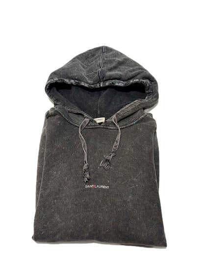 FELPA GRIGIA MELANGE SAINT LAURENT