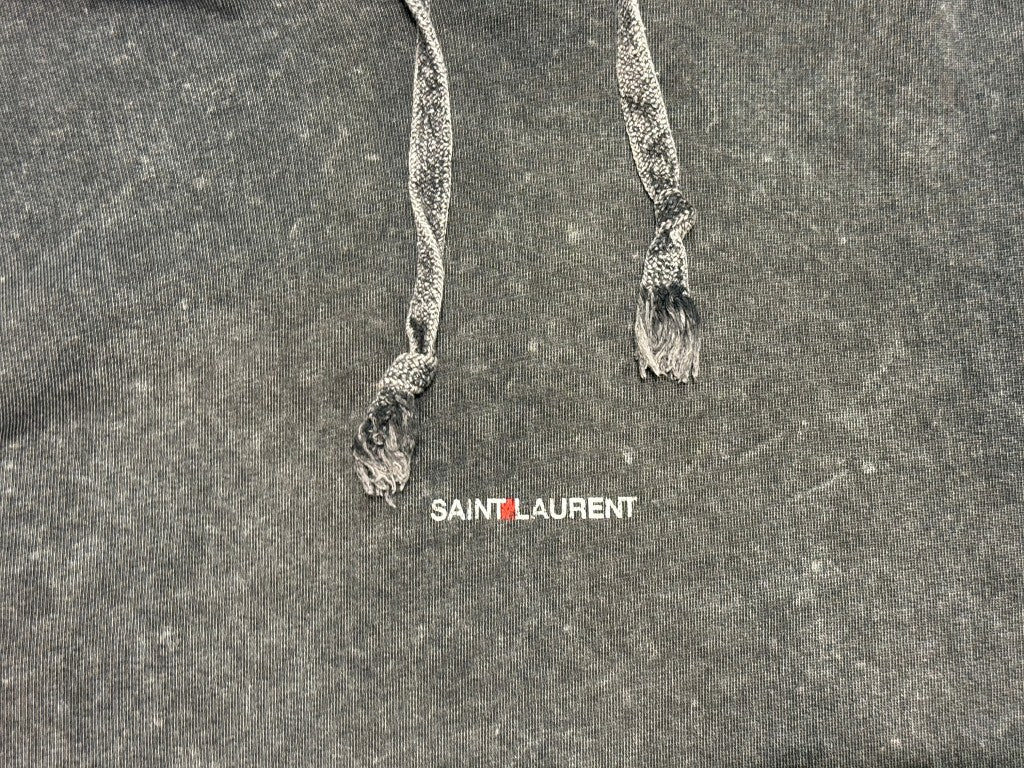 FELPA GRIGIA MELANGE SAINT LAURENT