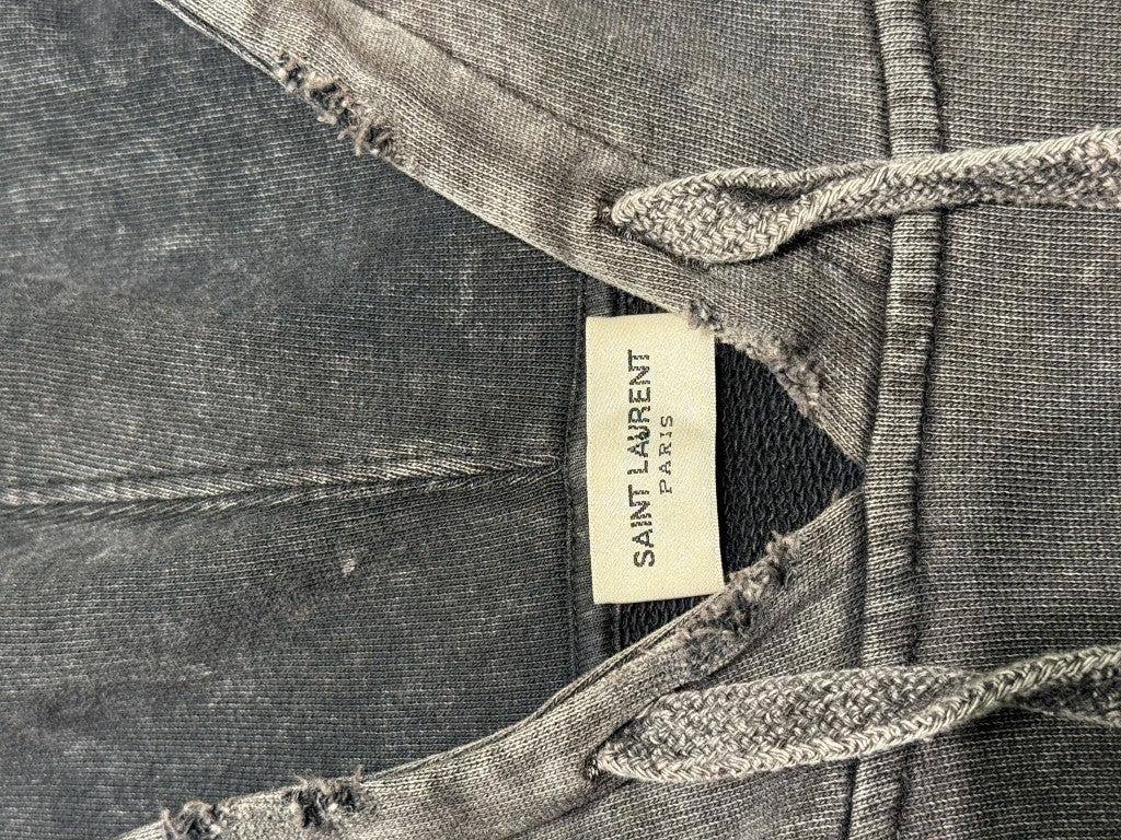 FELPA GRIGIA MELANGE SAINT LAURENT