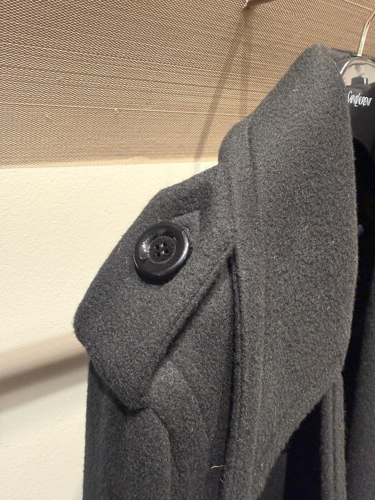 CAPPOTTO NERO SAINT LAURENT