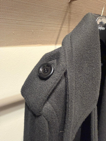 CAPPOTTO NERO SAINT LAURENT