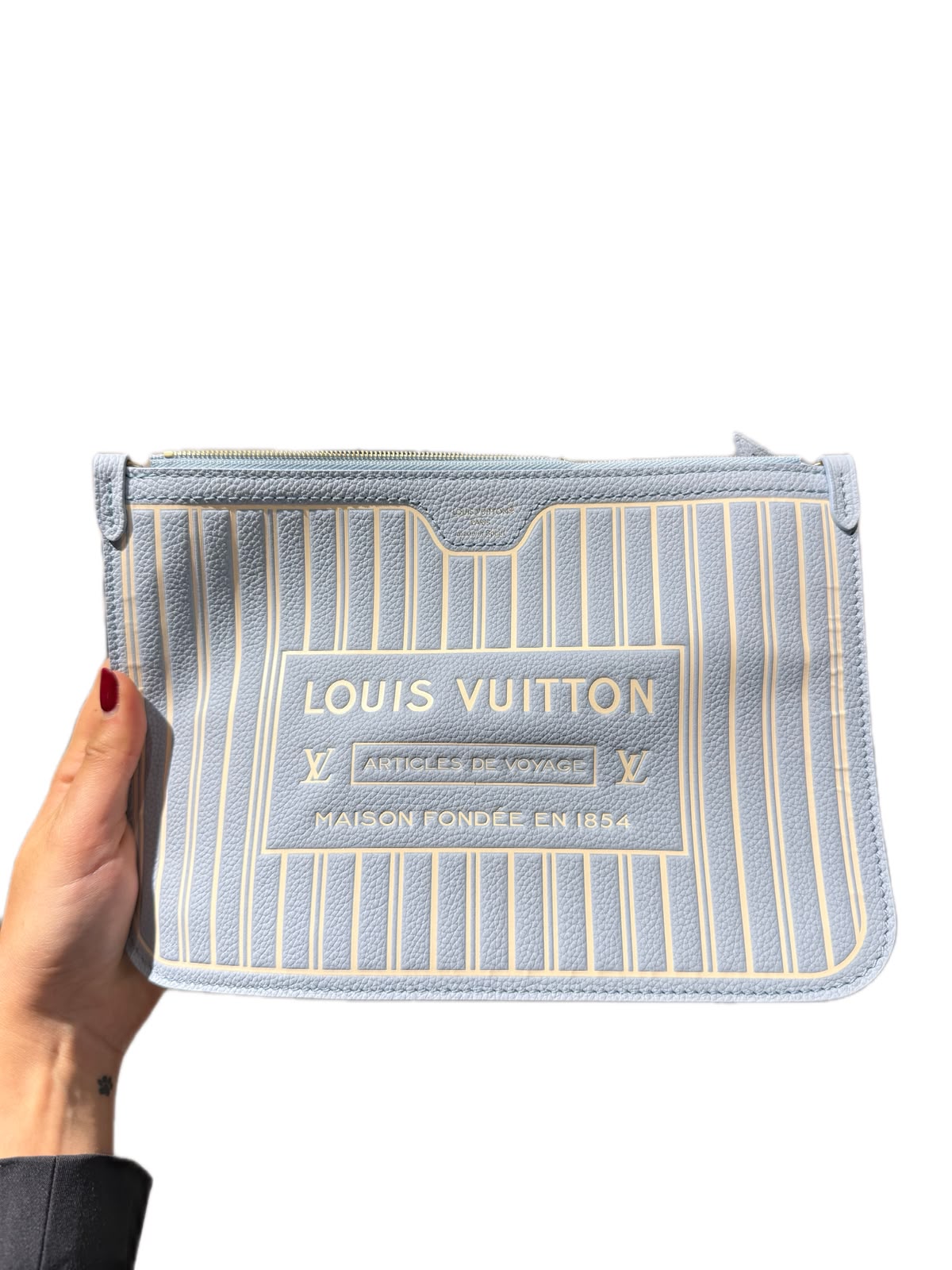 NEVERFULL INSIDE OUT MM DAMIER AZUR