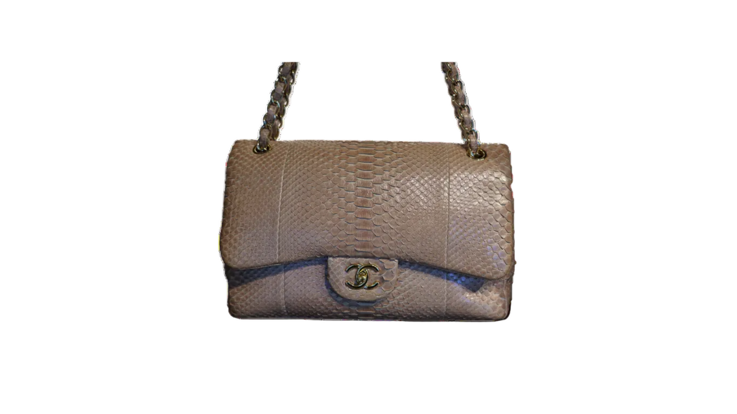 CHANEL TIMELESS JUMBO PITONE
