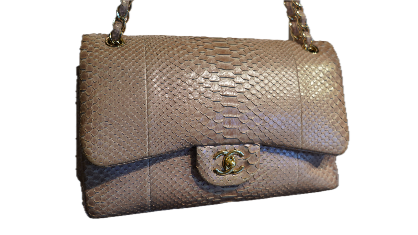 CHANEL TIMELESS JUMBO PITONE