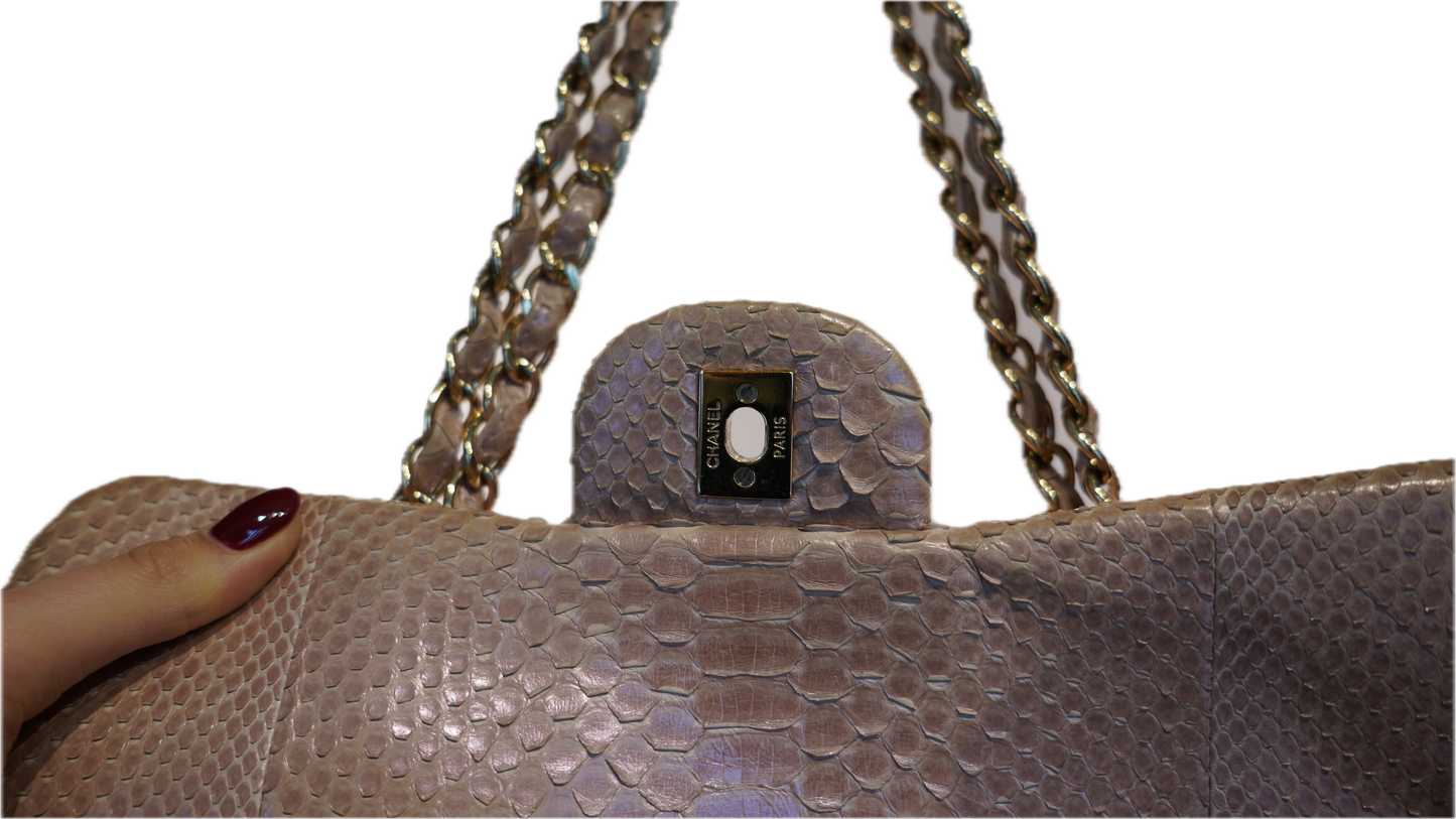 CHANEL TIMELESS JUMBO PITONE