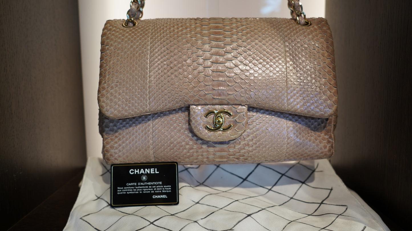 CHANEL TIMELESS JUMBO PITONE