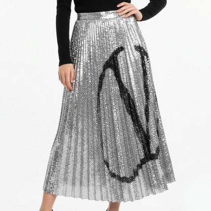 Gonna con pailettes Valentino