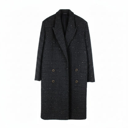 CAPPOTTO NERO GCDS