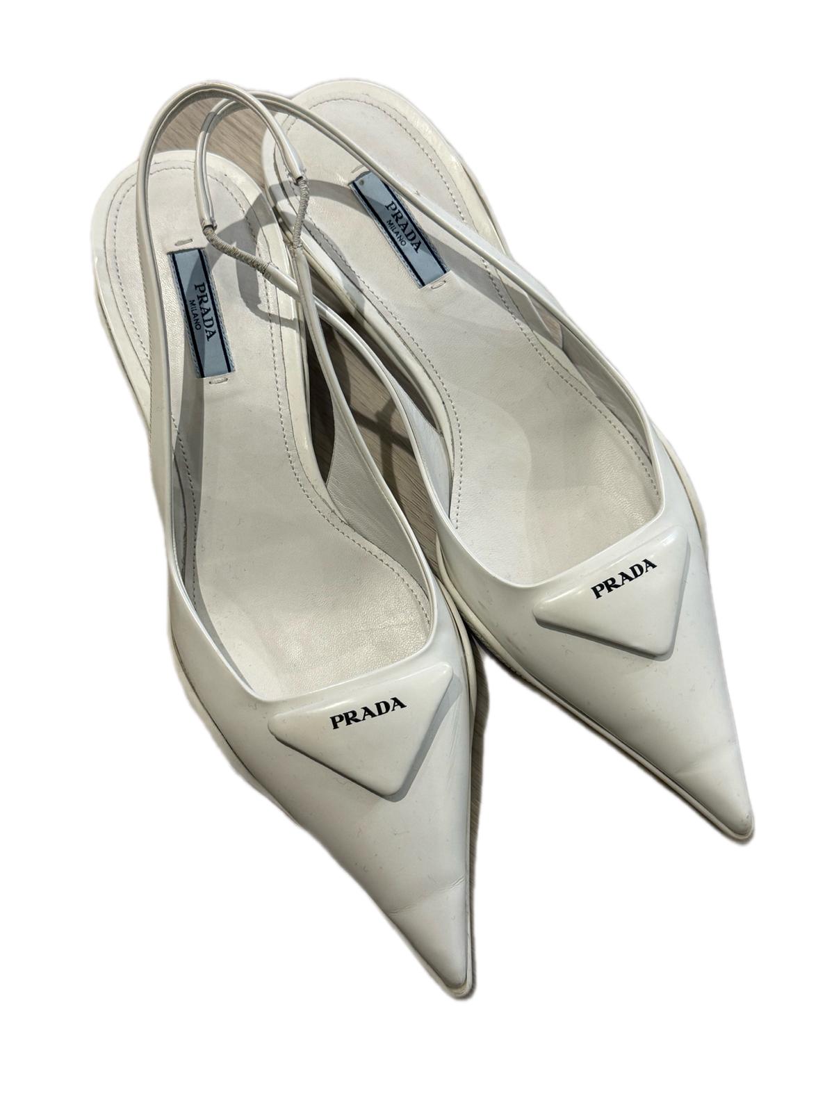 DECOLLETE' SLINGBACK PRADA