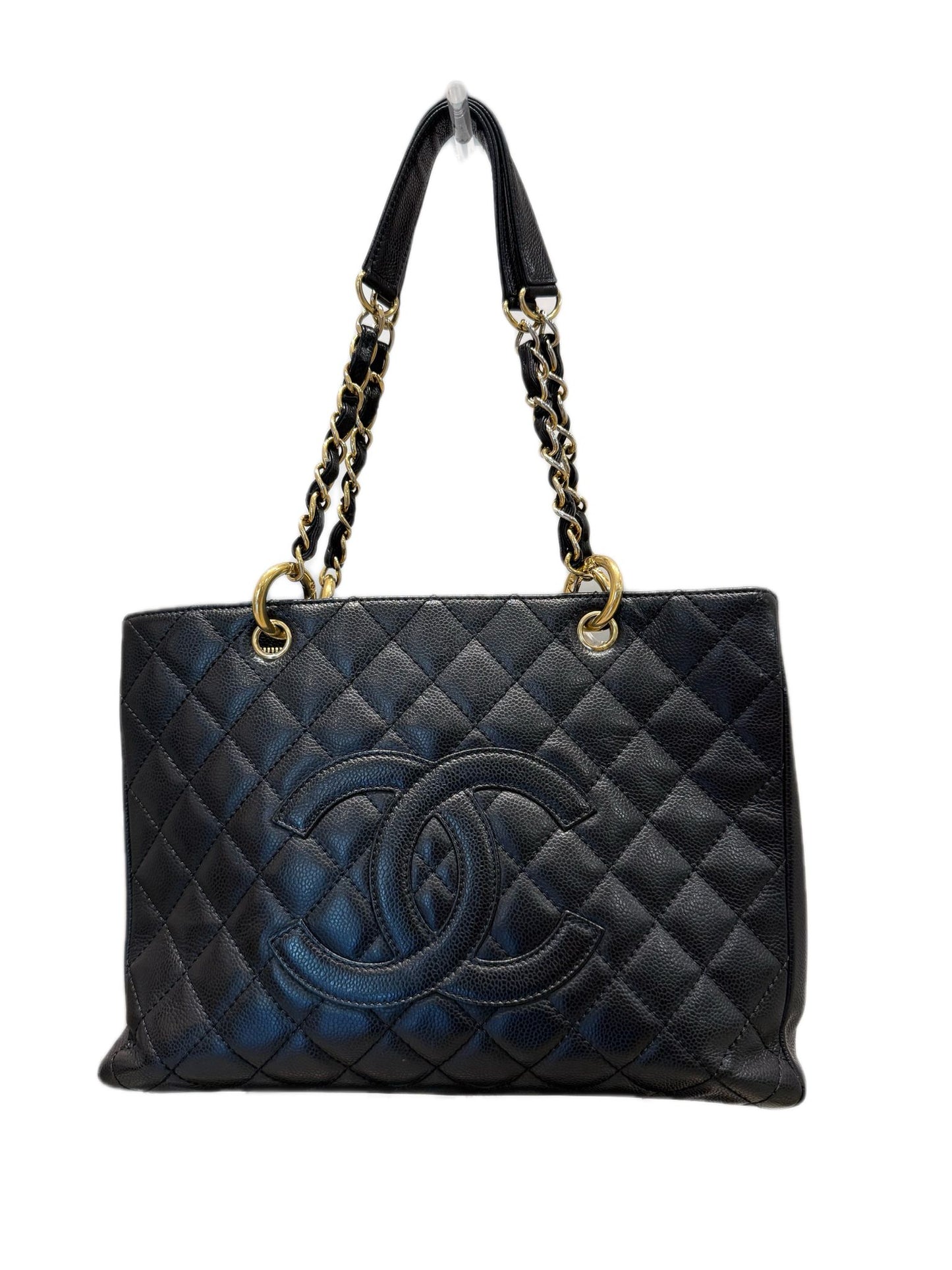 CHANEL TOTE NERA CATENA ORO