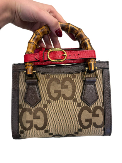 DIANA MONOGRAM MINI GUCCI