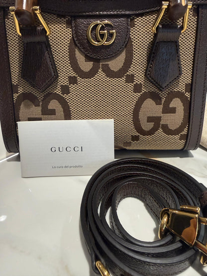DIANA MONOGRAM MINI GUCCI