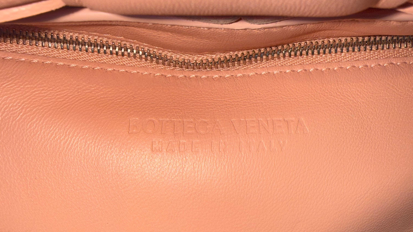 CASSETTE ROSA BOTTEGA VENETA