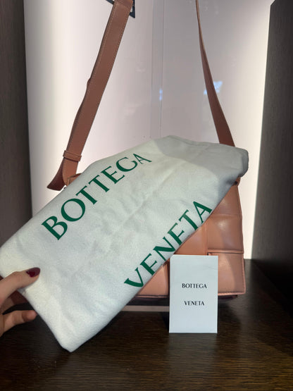 CASSETTE ROSA BOTTEGA VENETA