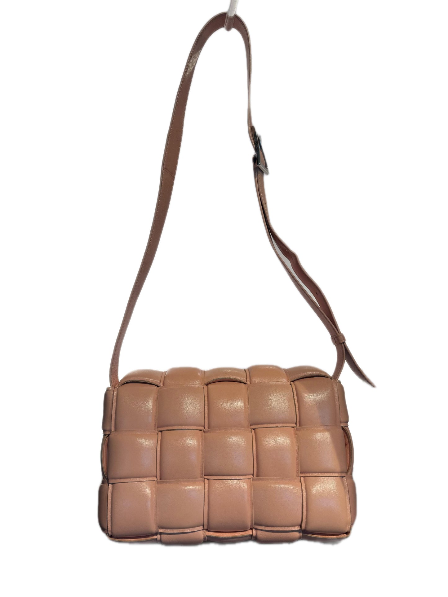 CASSETTE ROSA BOTTEGA VENETA