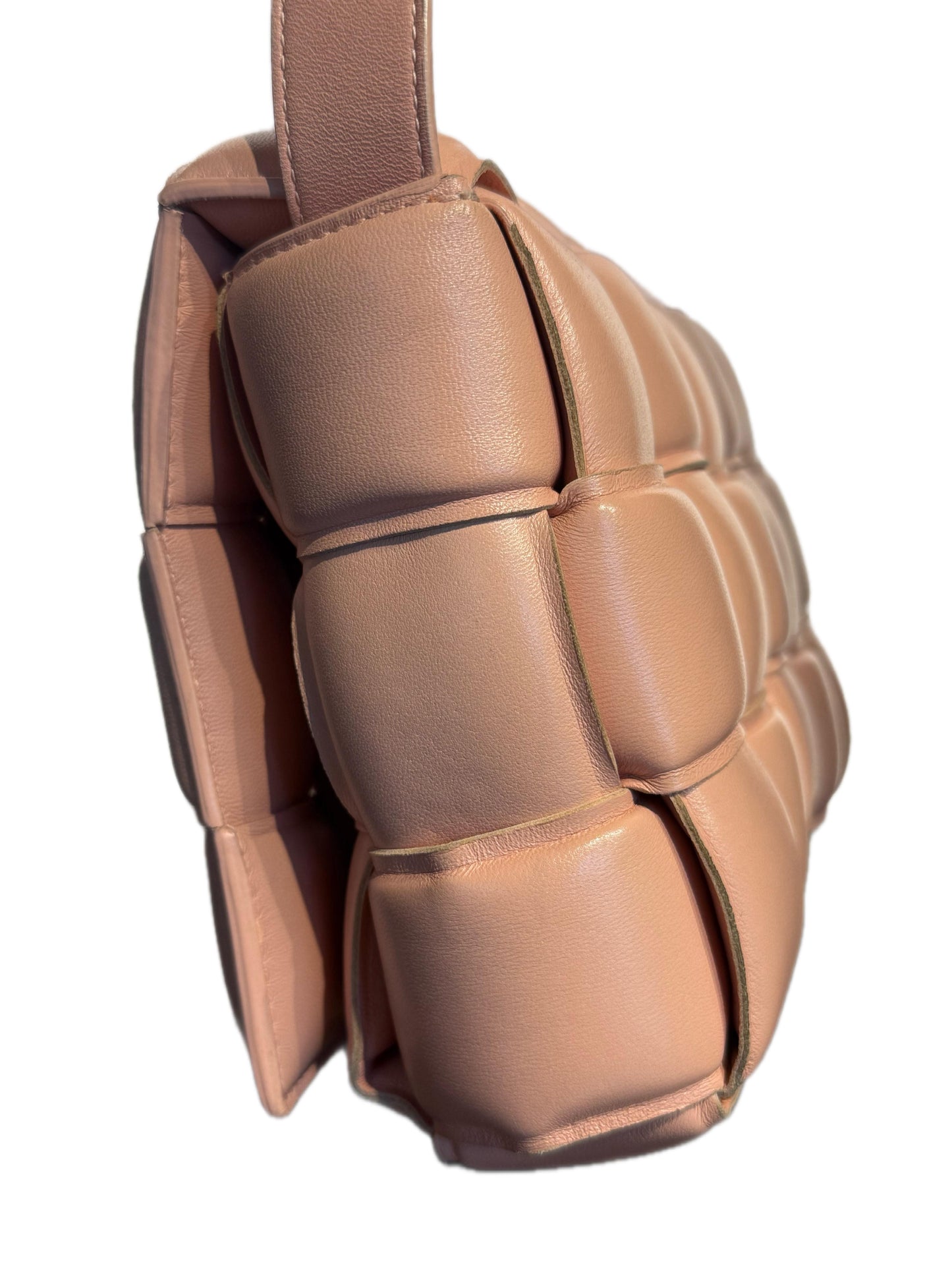 CASSETTE ROSA BOTTEGA VENETA