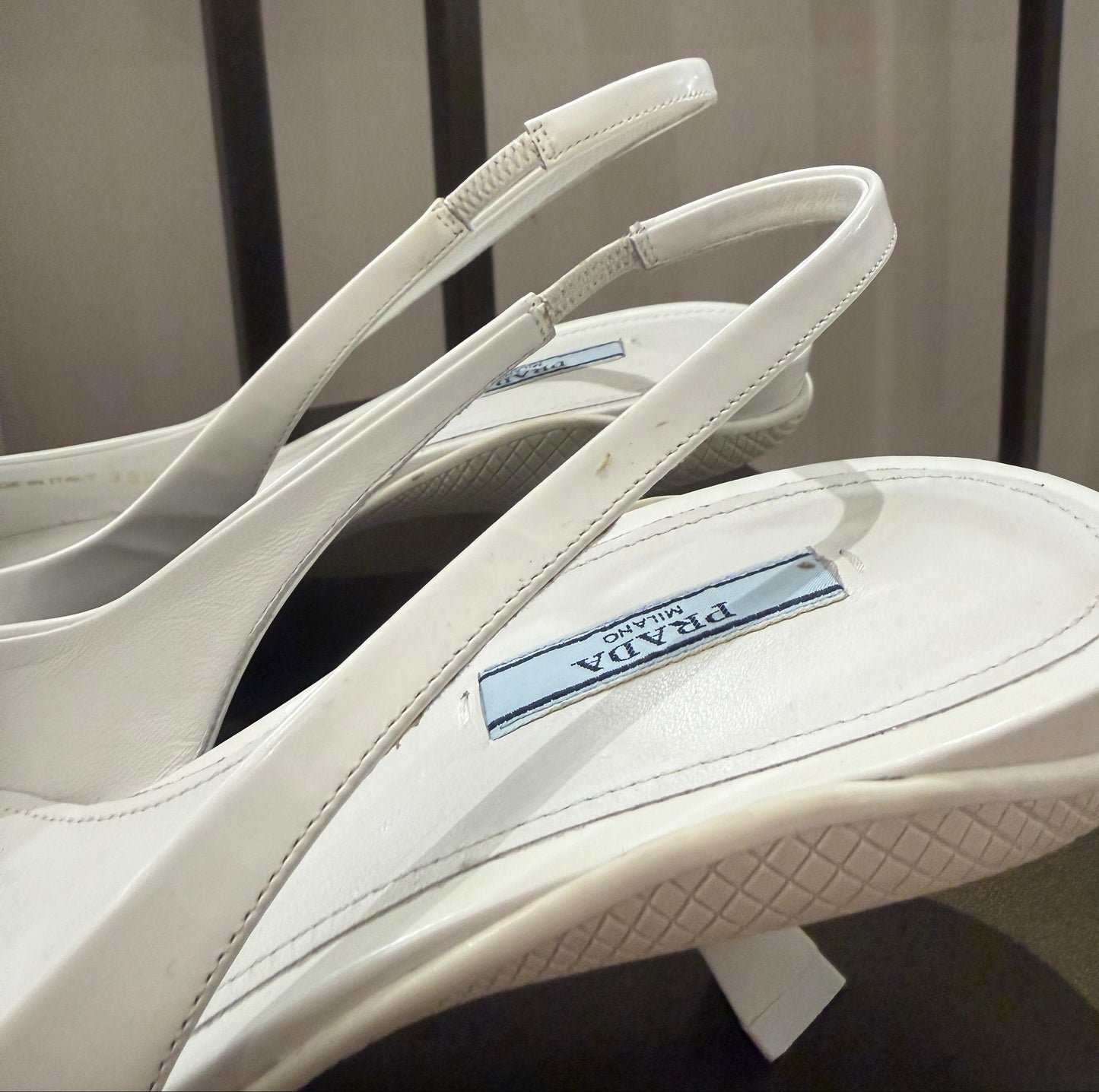 DECOLLETE' SLINGBACK PRADA