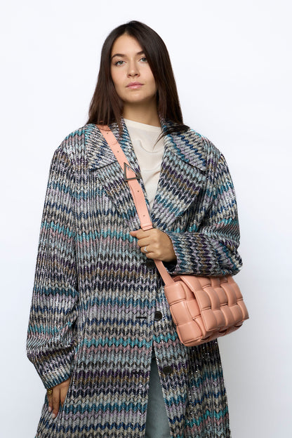 CASSETTE ROSA BOTTEGA VENETA