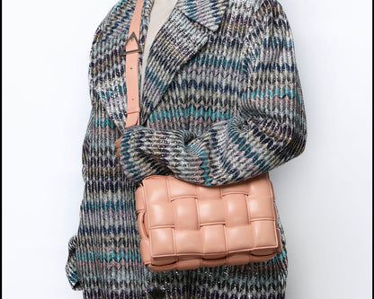 CASSETTE ROSA BOTTEGA VENETA
